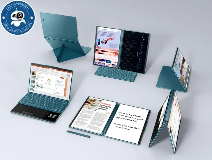 لينوفو تُطلق نموذجًا جديدًا لجهاز حاسب محمول يتميز بشاشة قابلة للتدوير